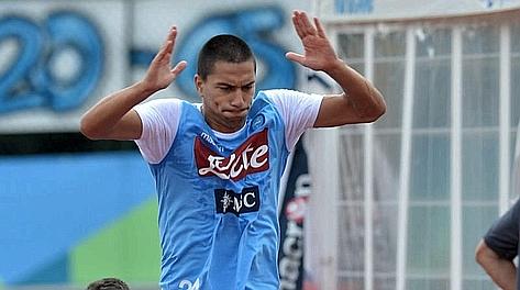 Gokhan Inler, 28 anni, seconda stagione a Napoli. LaPresse