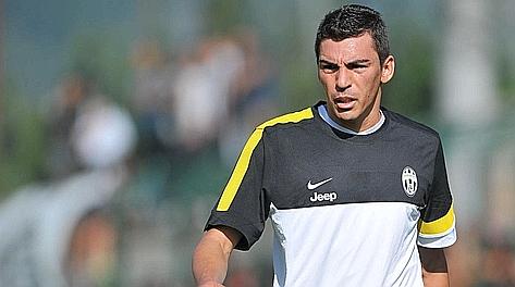 Lucio, 34 anni, in ritiro con la Juventus. LaPresse