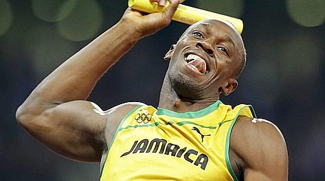 Usain Bolt, tre ori a Londra 2012. Ap