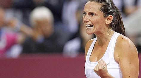 Roberta Vinci  nata a Taranto il 18 febbraio 1983. Reuters