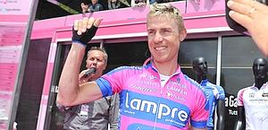 Damiano Cunego, 31 anni, ha vinto un Giro d'Italia. LaPresse