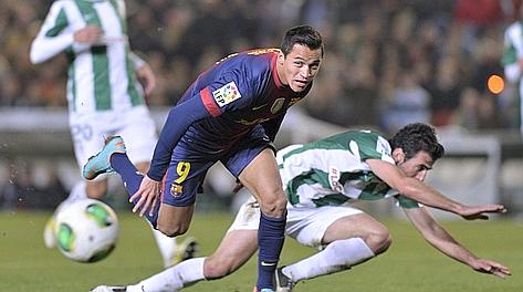 Alexis Sanchez, alla seconda stagione al Barcellona. Ansa