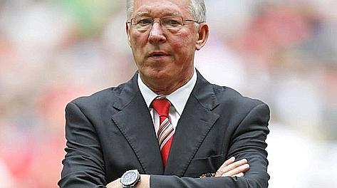 Alex Ferguson, tecnico del Manchester United. Action Images