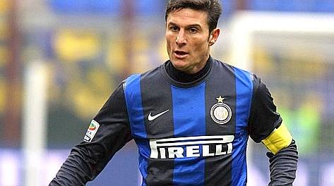 Javier Zanetti, anima dell'Inter. Ansa
