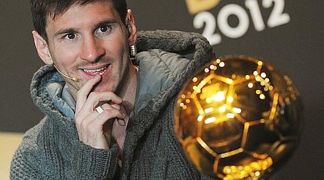 Leo Messi vince il quarto Pallone d'oro. 