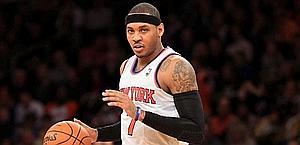 Carmelo Anthony, 28 anni, a New York dal 2011. Reuters