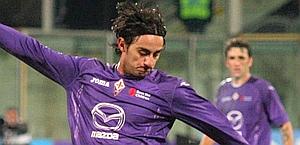 Alberto Aquilani, centrocampista della Fiorentina. LaPresse