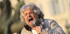 Beppe Grillo, che boom col suo M5S. Reuters