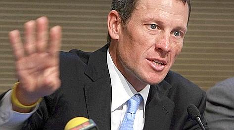Lance Armstrong, 41 anni. Ap