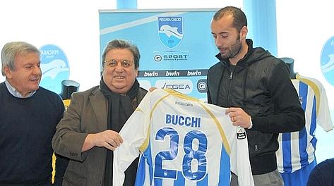 Christian Bucchi da giocatore al Pescara. Archivio