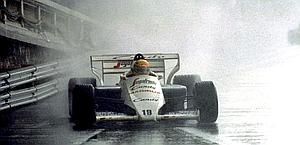 1984, Senna sotto il diluvio a Montecarlo