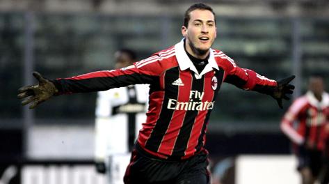 Simone Andrea Ganz, 19 anni, attaccante della Primavera del Milan. Pegaso