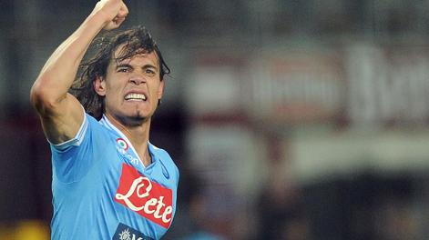Edinson Cavani, 26 anni,  il capocannoniere della Serie A con 22 gol. Ansa