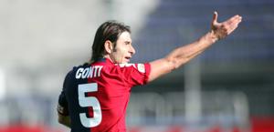 Daniele Conti, 34 anni, dal 1999 a Cagliari. LaPresse