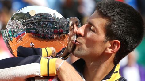 Novak Djokovic, campione  a Montecarlo. Ap