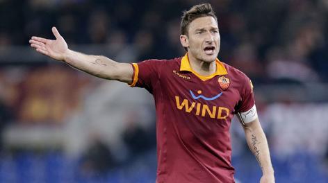 Francesco Totti  preoccupato per il futuro della Roma. Eidon
