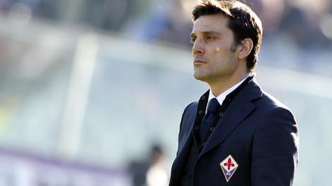 Vincenzo Montella  l'allenatore della Fiorentina. LaPresse