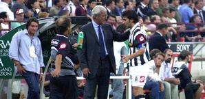 Lippi con Del Piero da allenatore della Juventus. Dfp