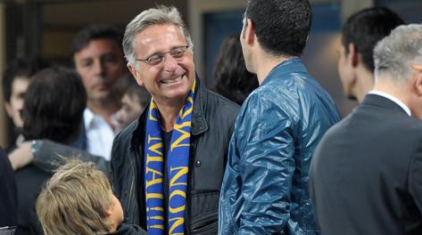 Paolo Bonolis, grande tifoso dell'Inter. LaPresse