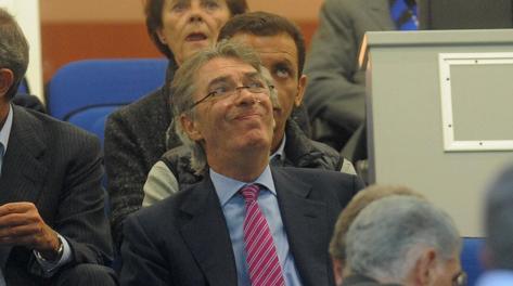 Massimo Moratti, presidente del club nerazzurro. Ansa