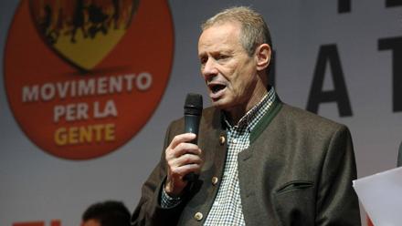 Maurizio Zamparini, presidente del Palermo. Ansa