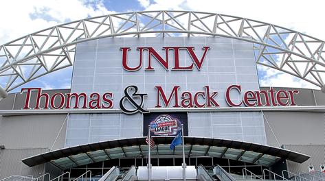 Il Thomas&Mack Center di Las Vegas, che ospita la Summer League. Us Presswire