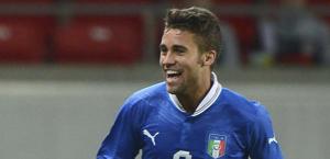 Fausto Rossi, centrocampista dell'Under 21. Reuters