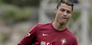 Cristiano Ronaldo, 28 anni. Epa