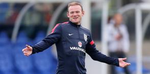 Wayne Rooney, punta del Manchester United e dell'Inghilterra. Reuters