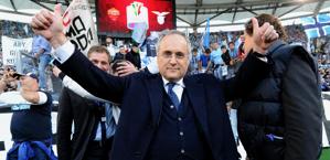 Il presidente della Lazio, Claudio Lotito.  Ansa