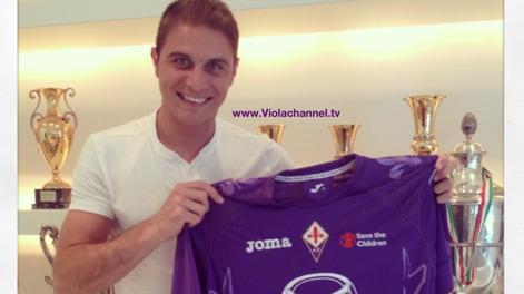 Joaquin nella foto messa sul Twitter ufficiale dalla Fiorentina
