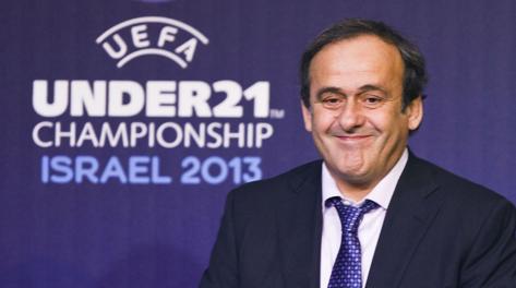 Michel Platini, presidente dell'Uefa. Reuters