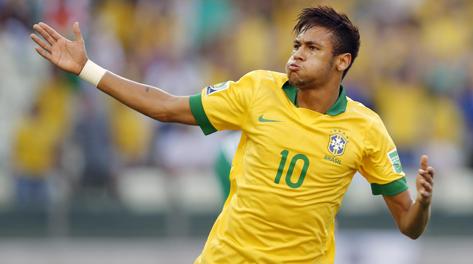 Neymar, a segno anche contro il Messico. Epa