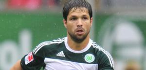 Diego, jolly offensivo del Wolfsburg. Afp