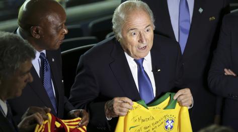 Il presidente della Fifa Joseph Blatter. Reuters