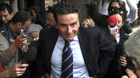 L'ex arbitro Massimo De Santis. Ap