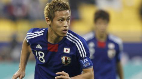 Keisuke Honda, centrocampista offensivo del Cska Mosca. Reuters