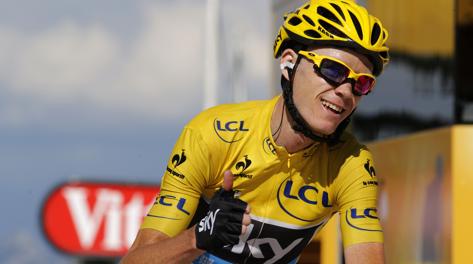 Chris Froome, 28 anni. Afp