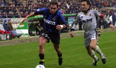 Cristian Brocchi all'Inter, stagione 2000-01. Dfp