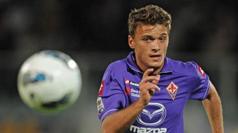 Adem Ljajic, attaccante serbo di 21 anni della Fiorentina. Ansa