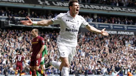 Gareth Bale, 24 anni. Afp