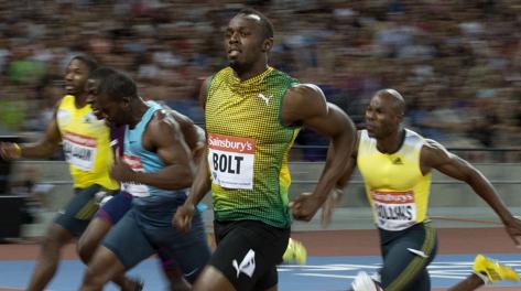 Usain Bolt, 26 anni. Ap