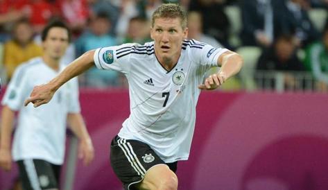 Bastian Schweinsteiger, 29 anni. Afp