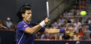 La concentrazione di Novak Djokovic. Usa Today