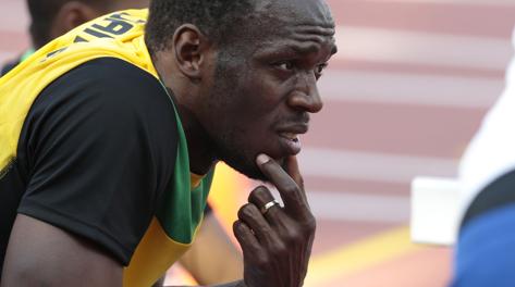 Usain Bolt, impegnato sabato nei quarti dei 100. LaPresse