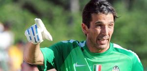 Gigi Buffon, capitano di Juventus e Nazionale. Ansa