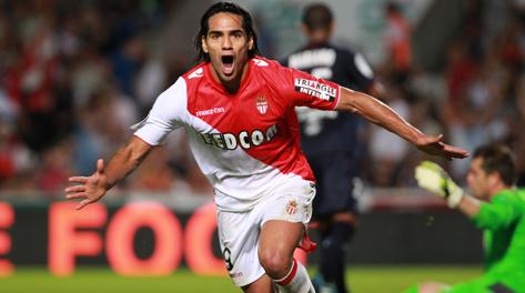 Radamel Falcao, 27 anni, con la maglia del Monaco. Ap