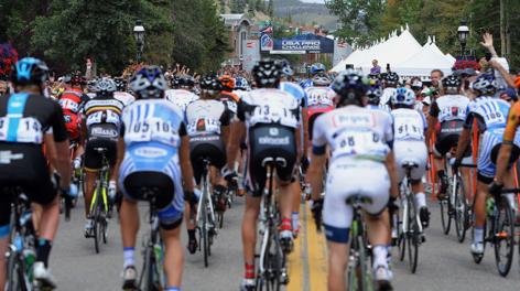 La quarta tappa del Giro del Colorado. Afp