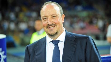 Rafa Benitez, tecnico del Napoli. LaPresse
