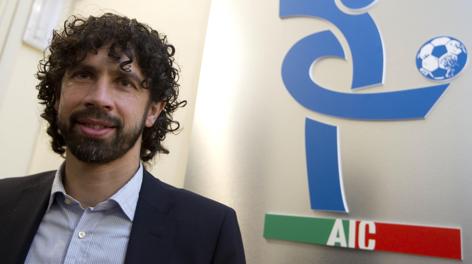 Damiano Tommasi, Presidente dell'Associazione Italiana Calciatori. Ansa
